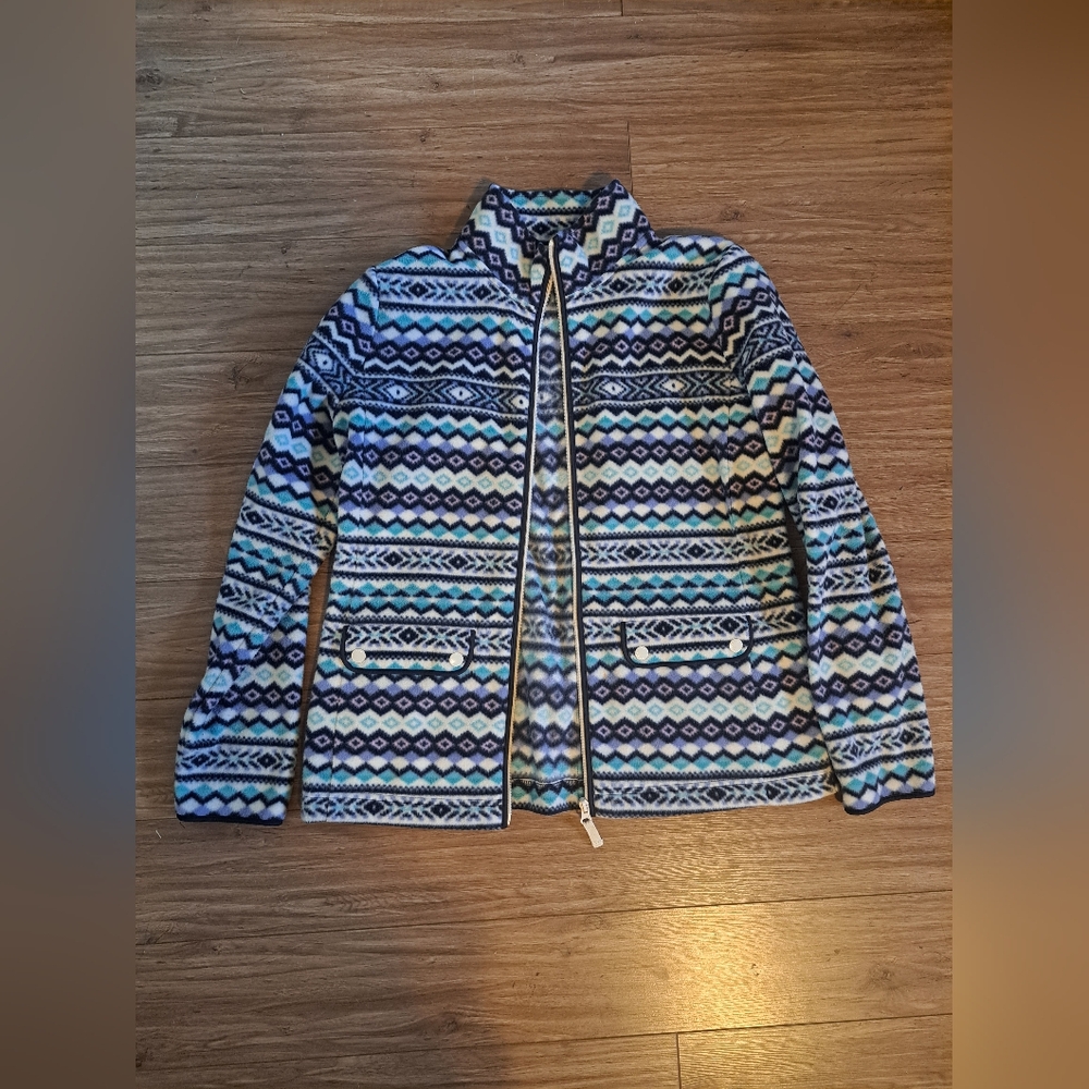Pattern soft sweater